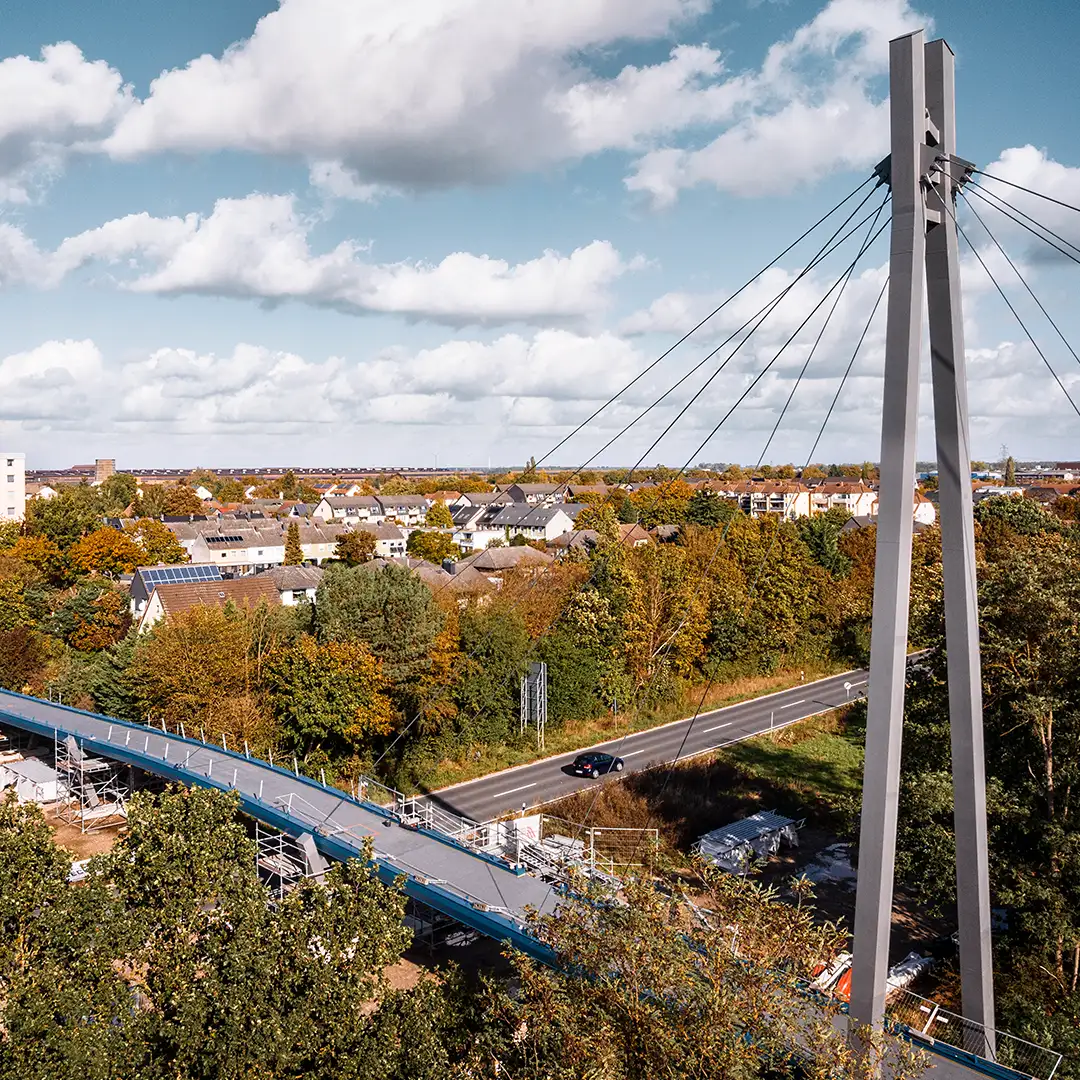 GRBV | Leistungsfeld Ingenieurbrückenbau - Hertha-Peters-Brücke