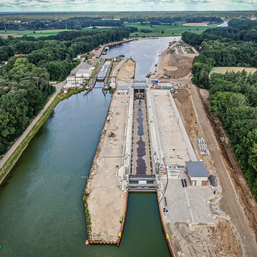 GRBV | Leistungsfeld Ingenieurwasserbau - Schleuse Gleesen