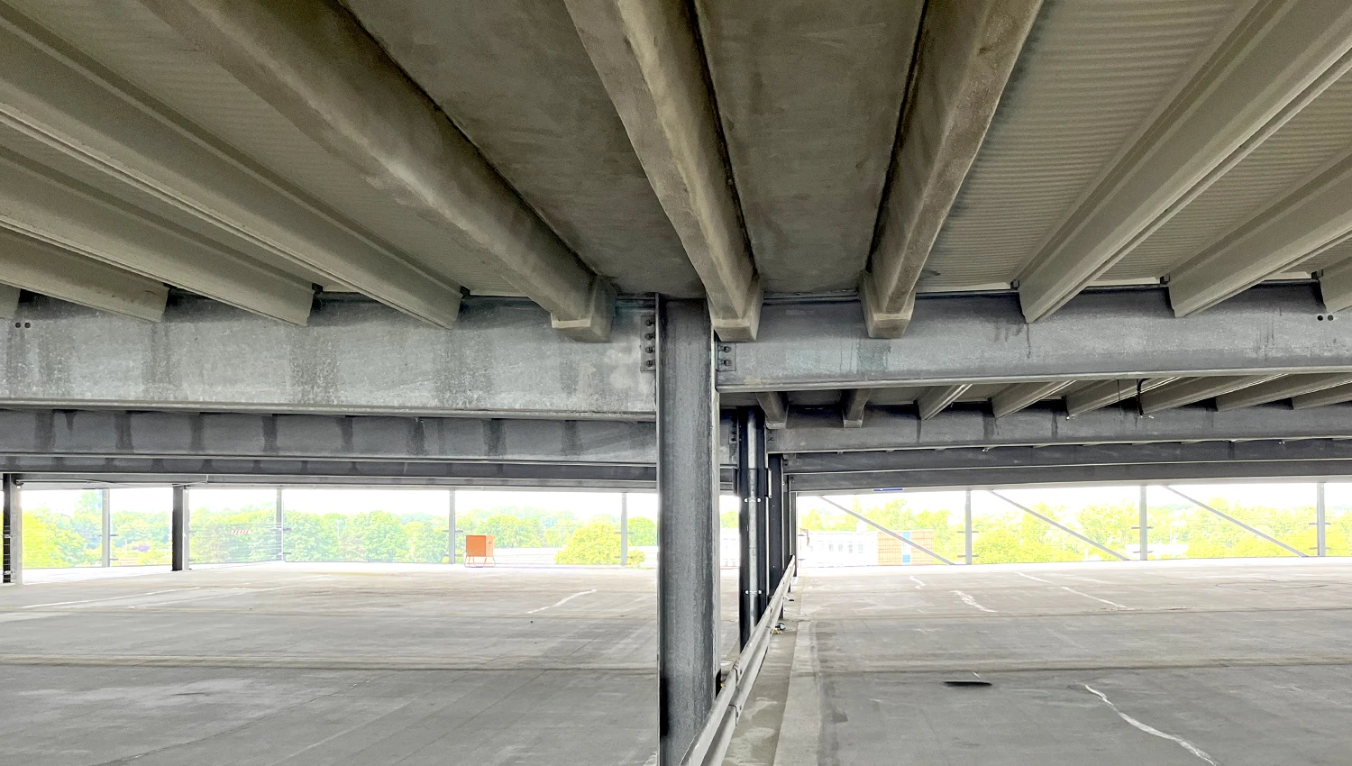 GRBV Parkhaussanierung mit Carbonbeton