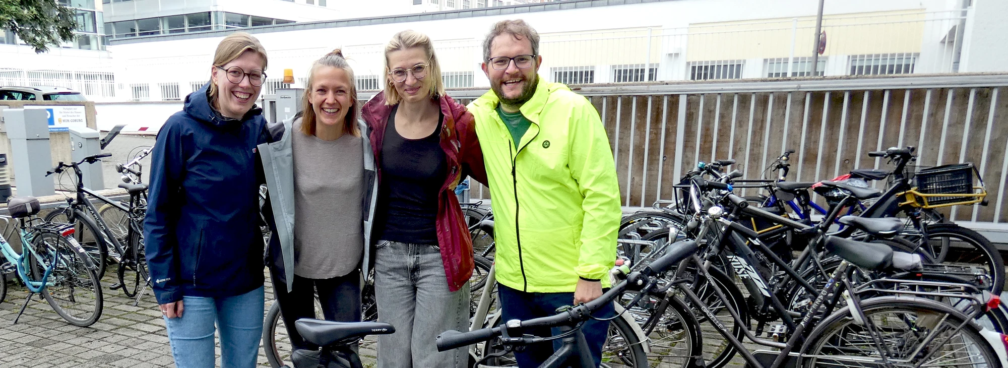 GBRV | AOK Aktion "Mit dem Rad zur Arbeit" - Teile des Teams Münster